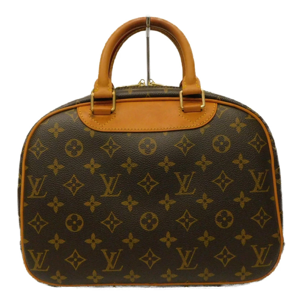 Louis Vuitton Monogram Compact tones LV Odor Trouville Handbag Brown